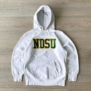 [Union Made in U.S.A] Vintage Gray Bear Heavy Sweat Hoodie